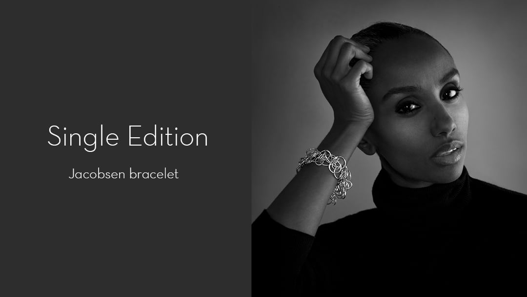 The Jacobsen single edition bracelet from the Modernists collection, handcrafted by Julie Bégin using sterling silver.